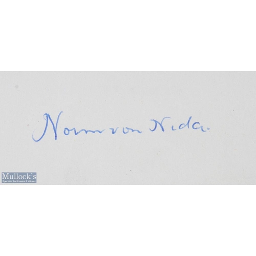 116 - Nida, Norman von signed - 