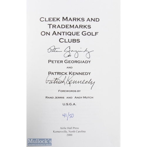 333 - Georgiady, Peter and Patrick Kennedy Signed scarce 