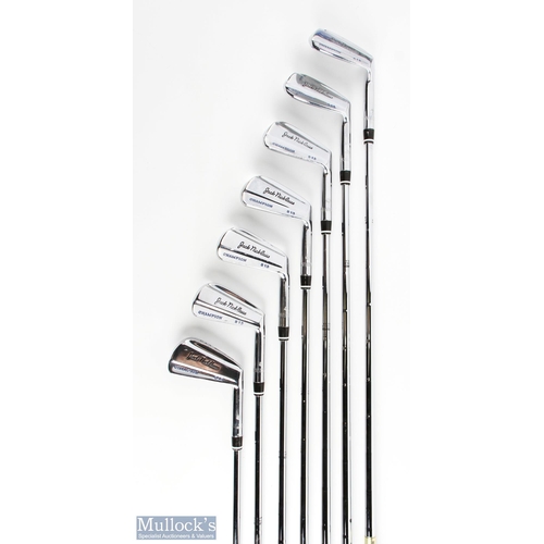 582 - MacGregor 'Jack Nicklaus Champion' 813 Golf Irons to include 3-9, Dynamic X100 labelled shafts, re-g... 