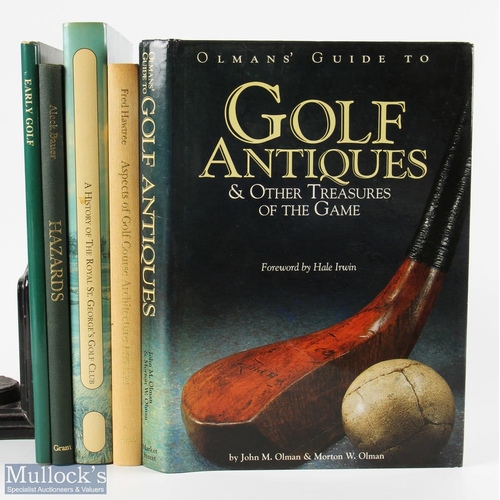 633 - Golf Book Selection to include Golf Collectable, Histories, Architecture, Aspects of Golf Course Arc... 