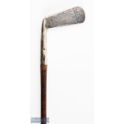 9 - 1912 Silver Hallmarked Presentation putter 'To Walter Summers by Halesowen Golf Club' with full leng... 