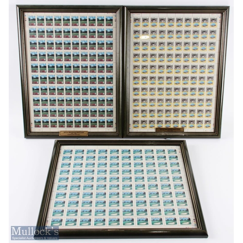 155 - Collection of Royal Selangor (Malaysia) Golf Club Commemorative Centenary Stamp Displays 1893-1993 (... 