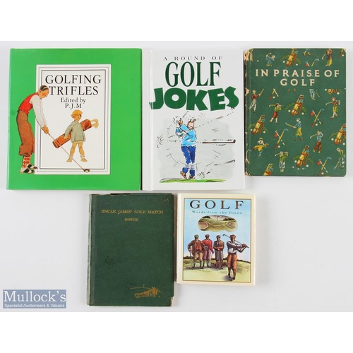 244 - Selection of Early Golf Story Books (5) Sapper 