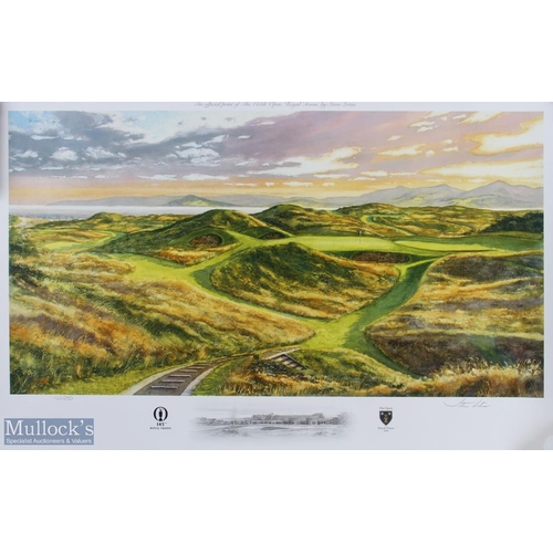 363a - Lotus, Steve - signed 2016 Official Open Golf Championship ltd ed colour print - 145th Open played a... 