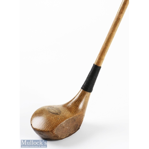 426 - Fine Peter McEwan, Huddersfield drop toed socket head driver - with horn sole insert and fitted with... 