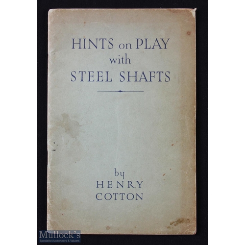 474 - Early copy Henry Cotton 