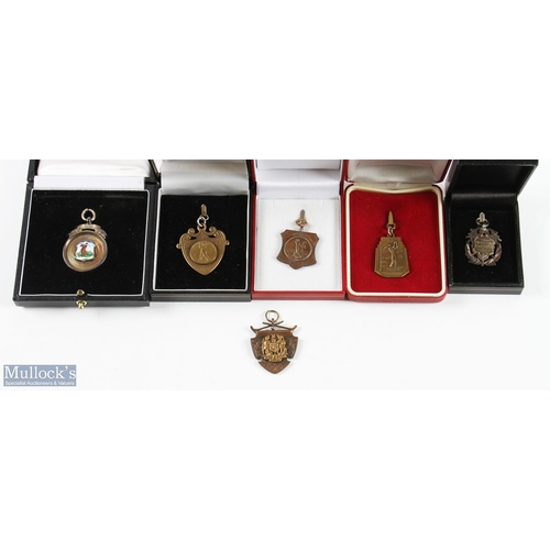 79 - Various Golf Medals (6) all in varying styles and shapes to incl Castle Bromwich Golf Club won by To... 