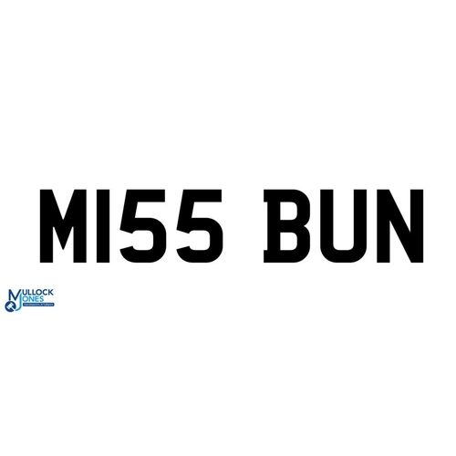 979 - Private UK Vehicle Registration Plate - M155 BUN