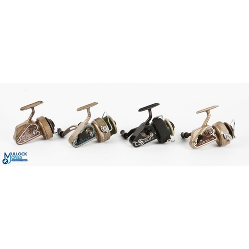 1085 - 3x J W Young Ambidex Casting Reels features a Mark Six with maker's card box, a Youngs Ambidex No1 c... 