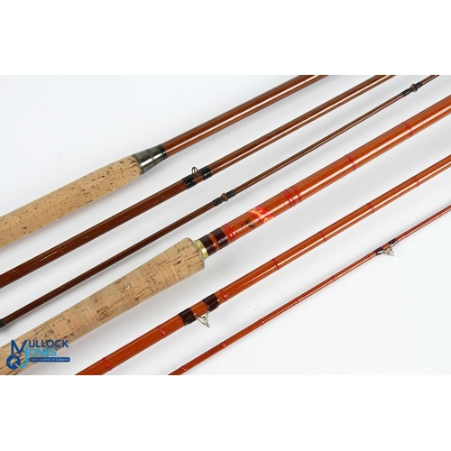 158 - Forshaws Liverpool hollow glass salmon fly rod 12ft 6