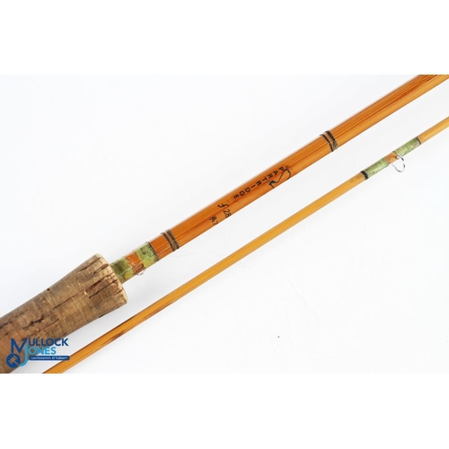 35 - Partridge England F285 split cane trout fly rod 8ft 6