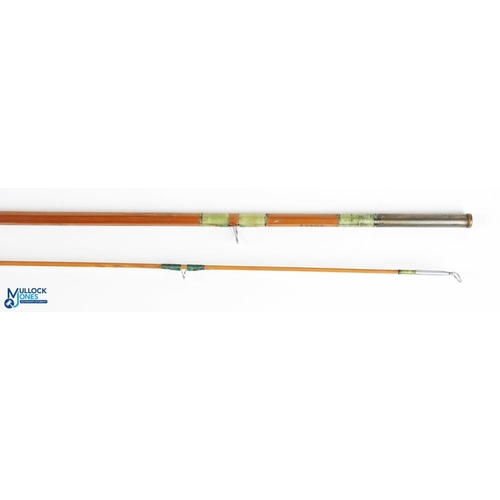 35 - Partridge England F285 split cane trout fly rod 8ft 6