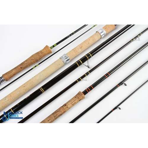 Lamiglas Hilton carbon trout fly rod 8ft 6 2pc line 7/8#, alloy reel  seat, lined butt/tip ring, c