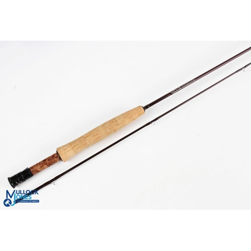 44 - Orvis USA Super Fine full flex carbon brook fly rod, WT 1 7/8oz, 6ft 2pc line 4#, alloy uplocking re... 