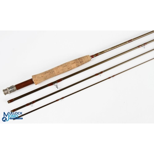 45 - Sage SLT 590-4 No Y37988 IIIe, carbon fly rod, WT 3.25oz, 9ft 4pc line 5#, alloy uplocking reel seat... 