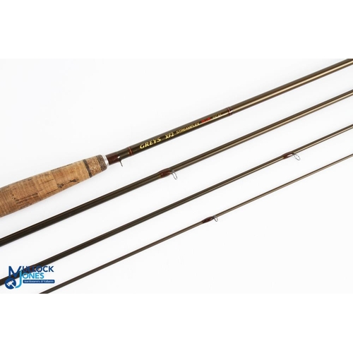 48 - Grey's Alnwick XFR Streamflex Plus carbon Euro/French nymphing rod 9ft 6