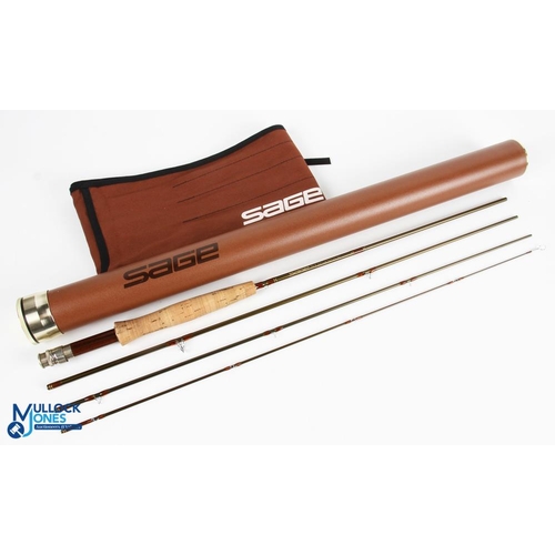 50 - Sage USA SLT Graphite IIIc No Y44606 376-4 carbon brook fly rod, WT 2 3/4oz, 7ft 6