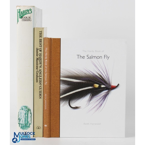 518 - 3x hardy Fishing Books, to include the Hardy Book of the Salmon fly Keith Harwood 2006, The Best of ... 