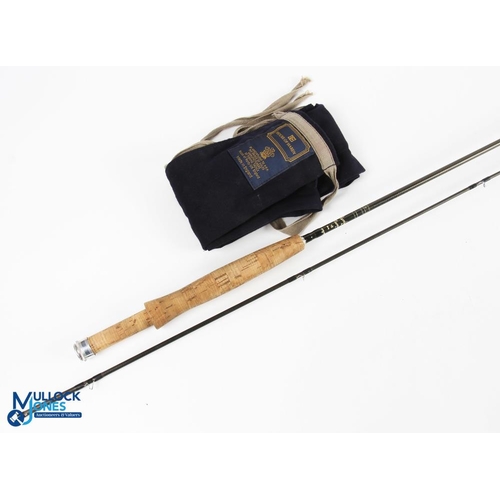 51a - A scarce Hardy Alnwick Marquis carbon brook trout fly rod 7ft 6