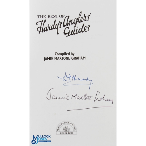 77 - Hardy Anglers Guide - The Best of Hardy's Anglers Guides by Jamie Maxtone Graham 1982 personal dedic... 