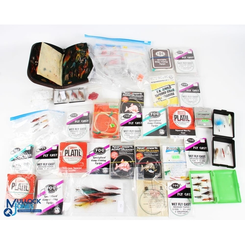 958 - A Quantity of Fish Fishing Accessories, most of it looking unused, to include wet and dry fly cast i... 
