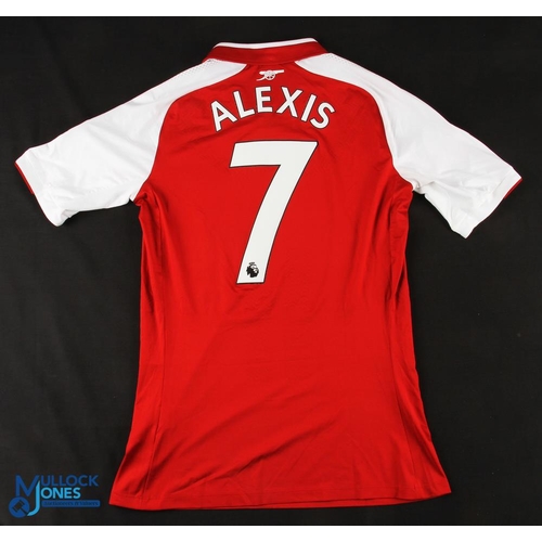 Alexis Sanchez No 7 Arsenal 2016/17 home match issue football