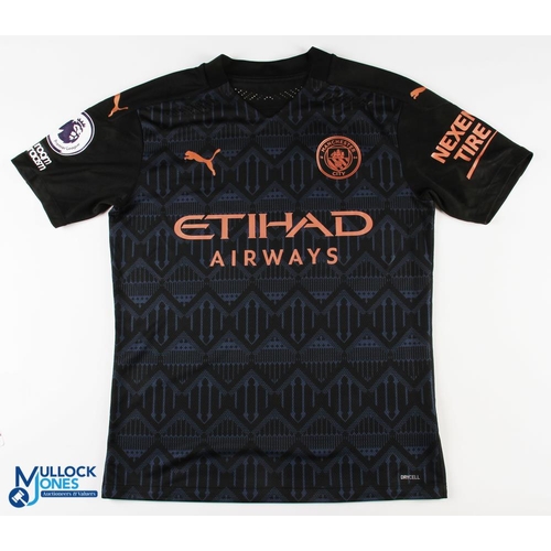 Kevin De Bruyne No 17 Manchester City 2020/21 away match issue