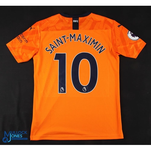 ウェア Newcastle 2019-20 SAINT-MAXIMIN 10 Allan Saint-Maximin No 10 Newcastle United 2019/20 third match