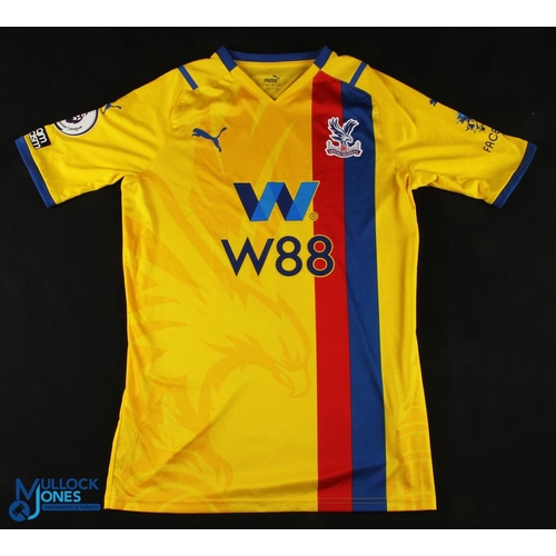 Premier League Crystal Palace Away Kit 2021 Wilf Zaha No11 Crystal