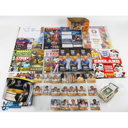 1485 - Panini Sticker Album and related items, a collection of empty and part full album, to include 2014/1... 