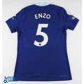 Chelsea FC ENZO 5 シャツ 2022/23 Chelsea Authentic Third Jersey #5 Enzo Fernandez 3XL