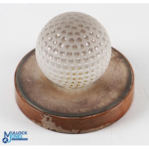 308 - 1998 Credit Suisse Private Banking Seniors Golf Open 2nd Prize PGA Trophy -played at Bad Ragaz - sil... 