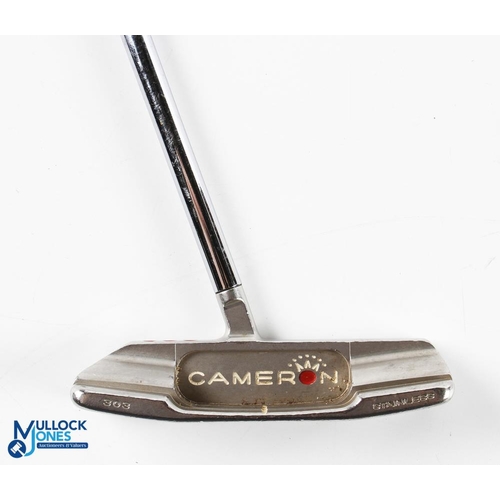 Scotty Cameron Titleist Newport 2 Beach Prototype studio stainless 303  centre shaft putter with Scot