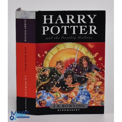 1014 - Harry Potter Book Selection (4) features Harry Potter and the Deathly Hallows 2007, first edition of... 