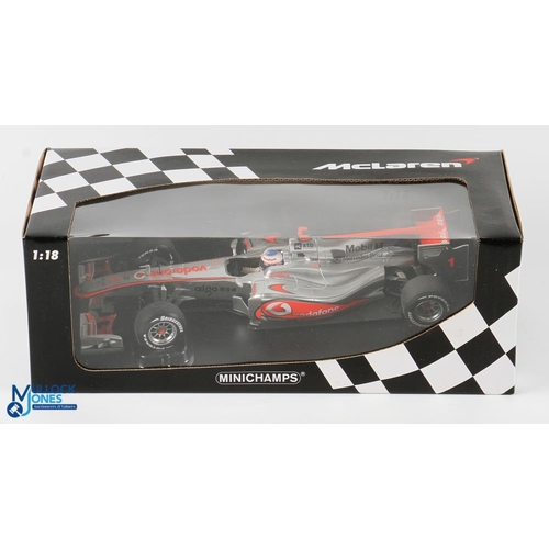 103 - Jenson Button 2010 Vodafone McLaren Mercedes MP4-25 Minichamps 1:18 Diecast Model 530 101801 - boxed