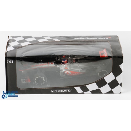 106 - Jenson Button 2013 Vodafone McLaren Mercedes MP4-28 Minichamps 1:18 Diecast Model 530 131805 - boxed