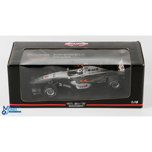 107 - David Coulthard 1999 McLaren MP4/14 Minichamps 1:18 Diecast Model 530 991802 - boxed