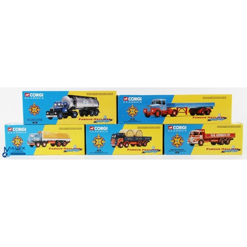 110 - Selection of Corgi Classics Famous Hauliers Commercial Diecast Toys (5) to incl' Crow Carrying Compa... 