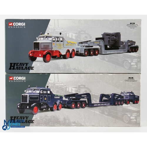 112 - Corgi Classics Heavy Haulage Diecast Commercial Toys (2) to incl Pickfords 2 Scammell Constructors a... 