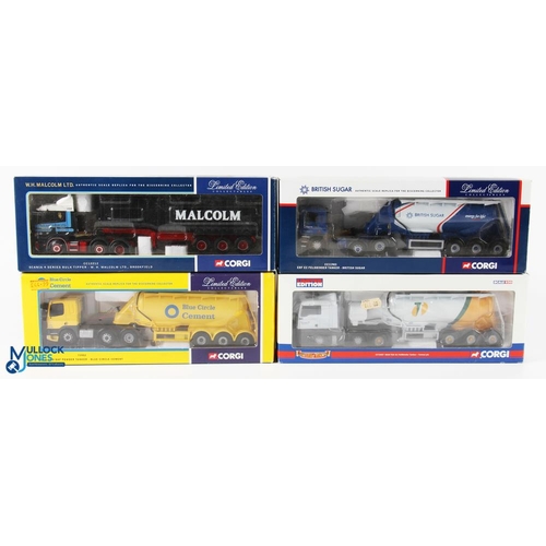 120 - Corgi 1/50 Scale Lorries (4) - CC12212 Scania 4 Series bulk tipper W H Malcolm Ltd, 75902 Layland DA... 