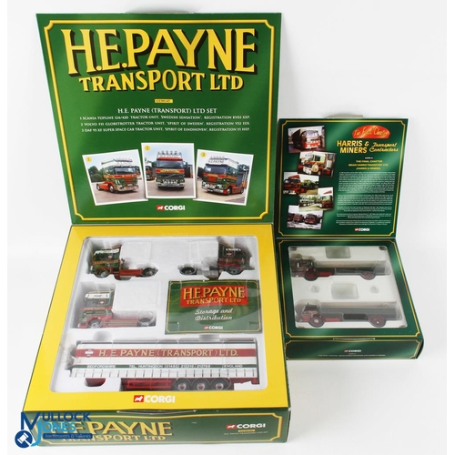 151 - 2x Corgi Diecast Commercial Sets - CC99131 The Final Chapter - Brian Harris Transport Ltd (Harris & ... 