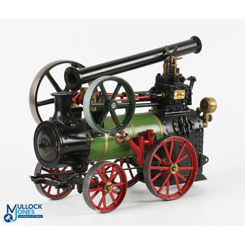 19 - Michael Holden Live Steam Portable Traction Horse Drawn Engine, by Allchin c1976 model No.553, 3/4 i... 