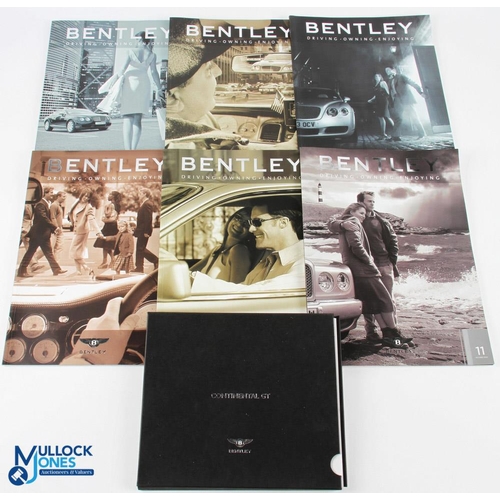 194 - Bentley Continental GT 2004 Brochure and a selection of 2003-04 Bentley Magazines issues 5, 7, 8, 9,... 