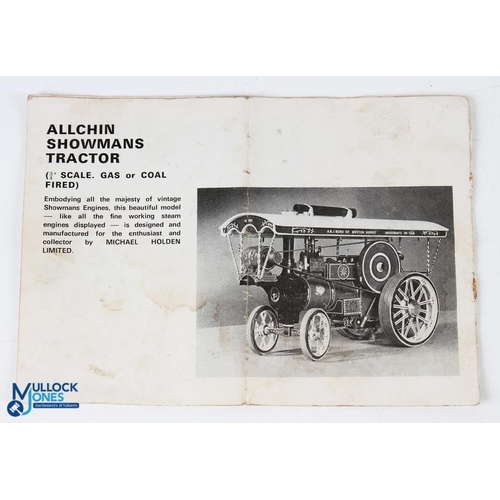 20 - Michael Holden Live Showman's Tractor, by Allchinc 1976, 3/4 inch scale, in good clean condition. Mo... 