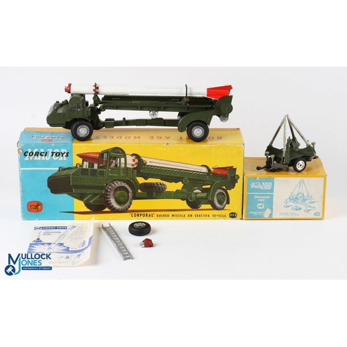 212 - Corgi Major Toys 1113 Corporal Guided Missile on Erector Vehicle - in original box -light used condi... 