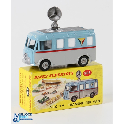 214 - Dinky Supertoys 988 ABC TV Transmitter Van - original box in very light used condition all complete