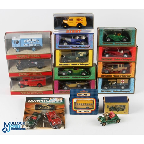 226 - Matchbox Models of Yesteryear and other Matchbox cars, to include a new model box Y2, plus acetate f... 