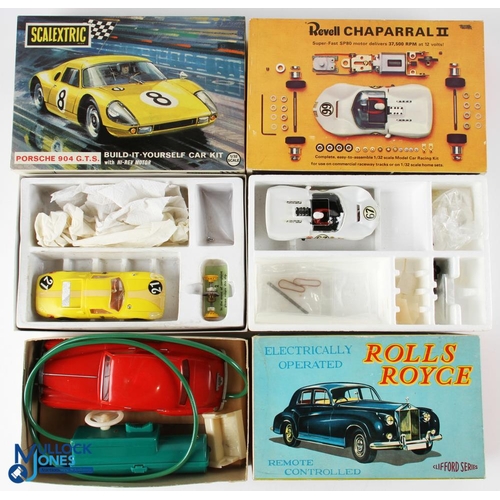 231 - Scalextric Build it Yourself Porsche 904 GTS with hi rev motor a built model in original box, with a... 