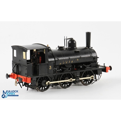 26 - A Vulcan Kitbuilt O Gauge LSWR/Southern 3-3-0 Class Saddlleback Shunter Steam Locomotive. Electric m... 