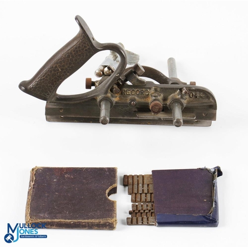 299 - Record No.044 Plough Combination Plane, with blades in good clean condition